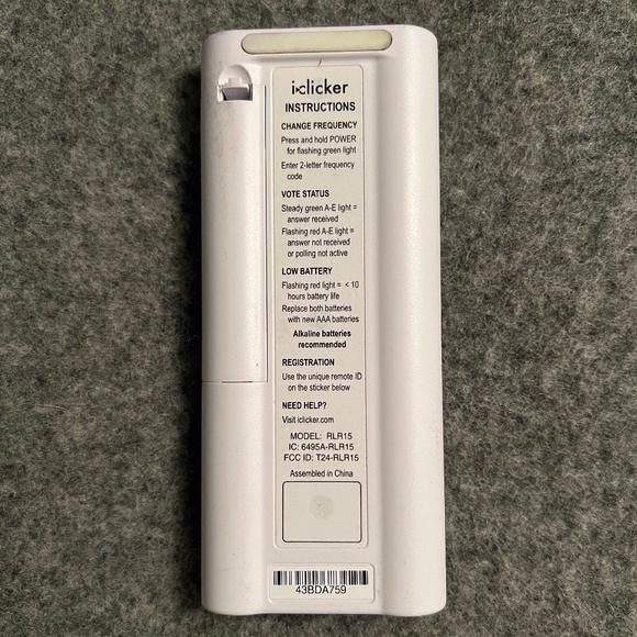 iClicker + Remote w/Box - Picture 5 of 5